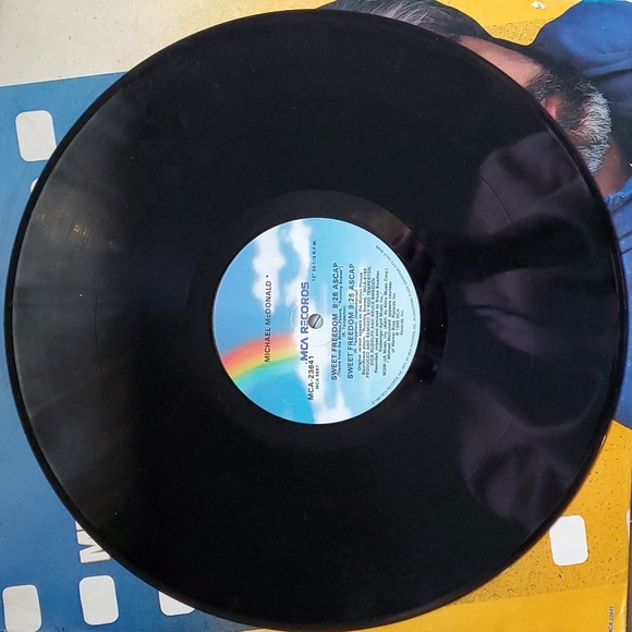 MCA RECORDS-Michael McDonald-Sweet Freedom Mixes. "Running Scared" Music. EUC. - Picture 10 of 12
